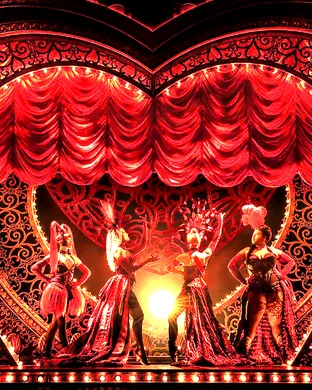 Moulin Rouge - The Musical theatre performance